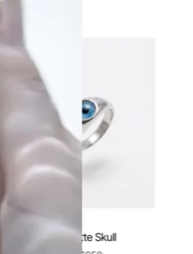 Matte Skull ring